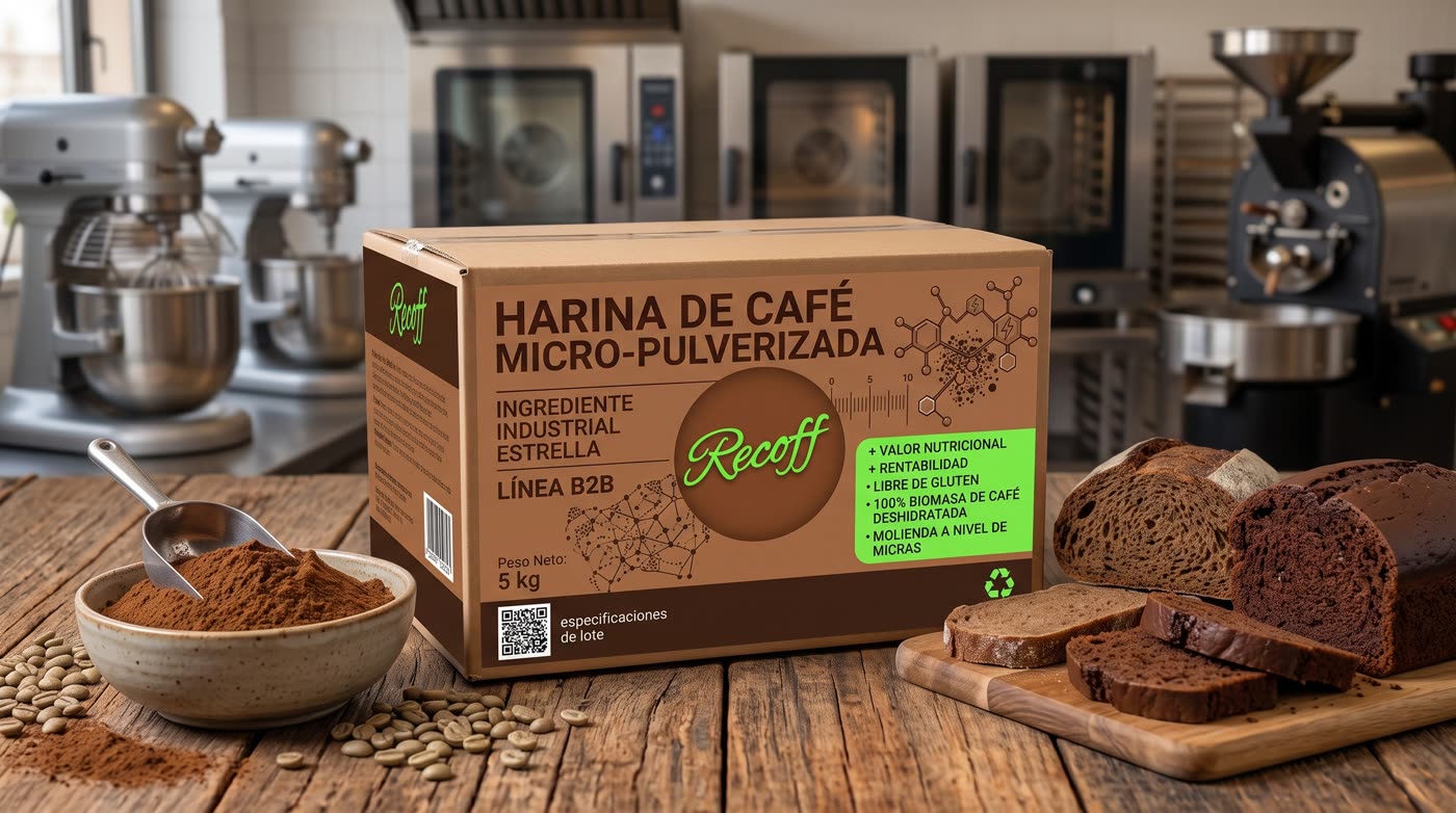 Harina de Café Micro-pulverizada B2B